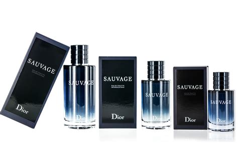 dior sauvage different bottles